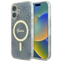 Kryt Guess IML 4G MagSafe iPhone 16 blue