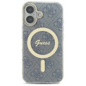 Kryt Guess IML 4G MagSafe iPhone 16 blue