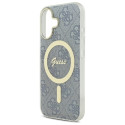 Kryt Guess IML 4G MagSafe iPhone 16 blue