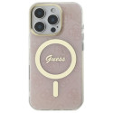 Kryt Guess IML 4G MagSafe pro iPhone 16 Pro Max - pink
