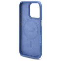 Kryt Guess 4G Logo Plate MagSafe iPhone 16 Pro Max - modrý