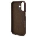 Kryt Guess 4G Logo Plate pro iPhone 16 Plus – hnědá