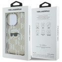 Kryt Karl Lagerfeld IML Karl Head pro iPhone 16 Pro - černý