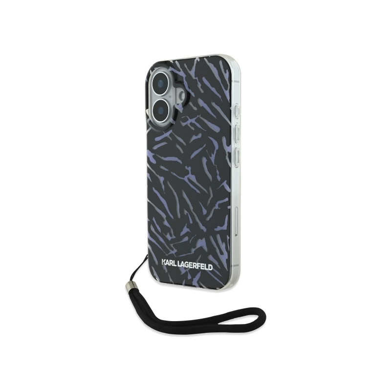 Kryt Karl Lagerfeld iPhone 16 pro iPhone 16 - fialová