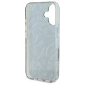 Kryt Karl Lagerfeld Zebra With Cord iPhone 16 – fialová