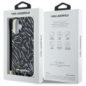 Kryt Karl Lagerfeld Zebra With Cord iPhone 16 – fialová