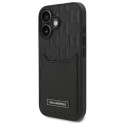 Kryt Karl Lagerfeld CARDSLOTS MONOGRAM iPhone 16 černý