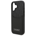 Kryt Karl Lagerfeld CARDSLOTS MONOGRAM iPhone 16 černý