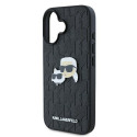 Kryt Karl Lagerfeld KARL & CHOUPETTE iPhone 16 – černý