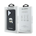 Kryt Karl Lagerfeld Monogram Karl Head pro iPhone 16 - černý