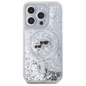 Kryt Karl Lagerfeld LIQUID GLITTER iPhone 15 Pro Max clear