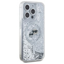 Kryt Karl Lagerfeld LIQUID GLITTER iPhone 15 Pro Max clear