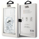 Kryt Karl Lagerfeld LIQUID GLITTER iPhone 15 Pro Max clear