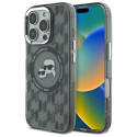 Kryt Karl Lagerfeld IML Monogram iPhone 16 Pro - black