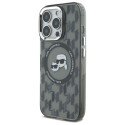 Kryt Karl Lagerfeld IML Monogram iPhone 16 Pro - black