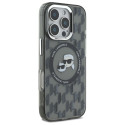 Kryt Karl Lagerfeld IML Monogram iPhone 16 Pro - black