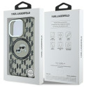 Kryt Karl Lagerfeld IML Monogram iPhone 16 Pro - black