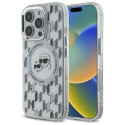 Kryt Karl Lagerfeld IML Monogram pro iPhone 16 Pro čirý