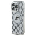 Kryt Karl Lagerfeld IML Monogram pro iPhone 16 Pro čirý