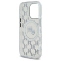 Kryt Karl Lagerfeld IML Monogram pro iPhone 16 Pro čirý