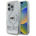 Kryt Karl Lagerfeld LIQUID GLITTER iPhone 16 Pro clear