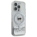 Kryt Karl Lagerfeld LIQUID GLITTER iPhone 16 Pro clear