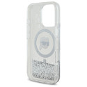 Kryt Karl Lagerfeld LIQUID GLITTER iPhone 16 Pro clear
