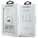 Kryt Karl Lagerfeld LIQUID GLITTER iPhone 16 Pro clear