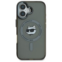 Kryt Karl Lagerfeld CHOUPETTE HEAD IML pro iPhone 16 Plus černý