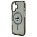 Kryt Karl Lagerfeld CHOUPETTE HEAD IML pro iPhone 16 Plus černý