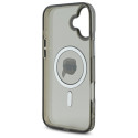 Kryt Karl Lagerfeld IML Metal Karl Head iPhone 16 Plus černý