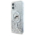 Kryt Karl Lagerfeld LIQUID GLITTER iPhone 16 Plus clear