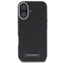 Kryt Karl Lagerfeld FW Metal Plate iPhone 16 Plus černý