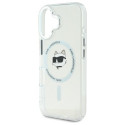 Kryt Karl Lagerfeld CHOUPETTE Head IML iPhone 16 - bílý