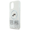 Kryt Karl Lagerfeld LIQUID GLITTER iPhone 16 - clear