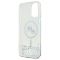Kryt Karl Lagerfeld LIQUID GLITTER iPhone 16 - clear