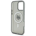 Kryt Karl Lagerfeld IML Metal CHOUPETTE iPhone 16 Pro Max černý