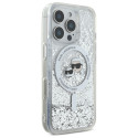 Kryt Karl Lagerfeld LIQUID GLITTER iPhone 16 Pro Max čirý