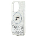 Kryt Karl Lagerfeld LIQUID GLITTER iPhone 16 Pro Max čirý