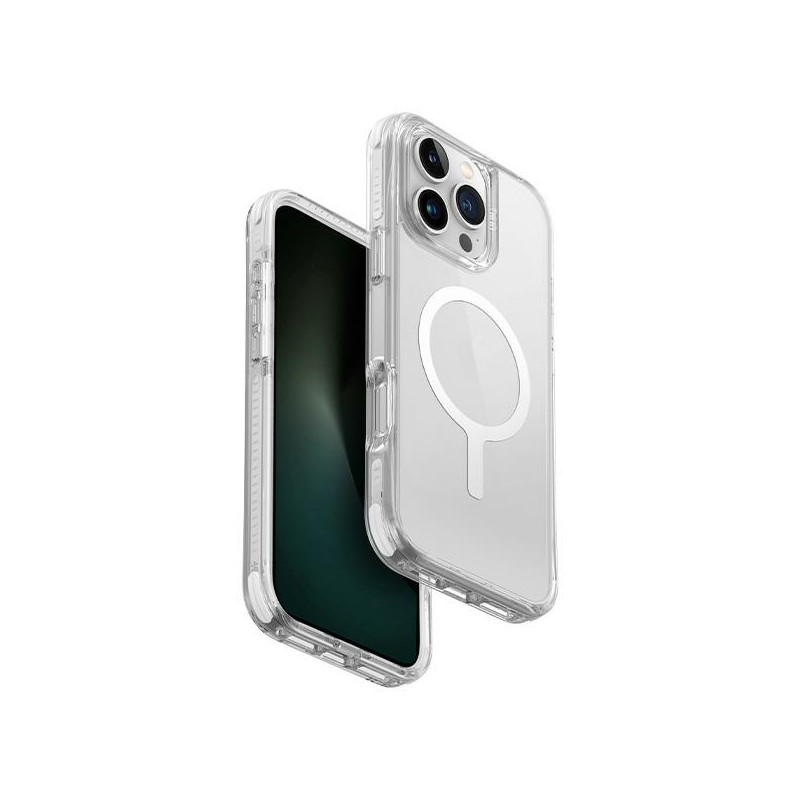 Kryt UNIQ COMBAT pro iPhone 16 Pro - bílá/lume white