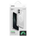 Kryt UNIQ COMBAT Magclick pro iPhone 16 Pro – bílá/lume white