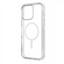 Kryt UNIQ COMBAT Magclick pro iPhone 16 Pro – bílá/lume white