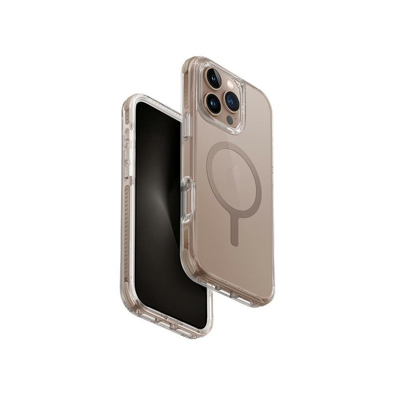 Kryt UNIQ COMBAT pro iPhone 16 Pro - zlatá/taupe zlatá