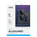 Ochranné sklo UNIQ OPTIX iPhone 16 Pro/Pro Max - duhové