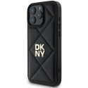 Kryt DKNY QUILTED STACK pro iPhone 16 Pro - černý