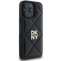 Kryt DKNY QUILTED STACK pro iPhone 16 Pro - černý