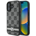 Kryt DKNY pro iPhone 16 - černý potisk
