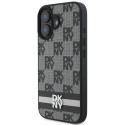 Kryt DKNY pro iPhone 16 - černý potisk