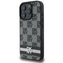Kryt DKNY CHECKERED PATTERN pro iPhone 16 Pro Max – černý