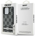 Kryt DKNY CHECKERED PATTERN pro iPhone 16 Pro Max – černý